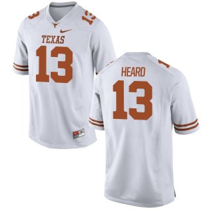Jerrod Heard Nike Texas Longhorns Men's Authentic Football Jersey  -  White