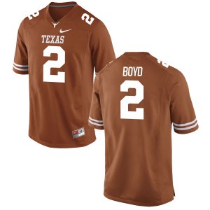 Kris Boyd Nike Texas Longhorns Men's Replica Football Jersey - Tex - Orange