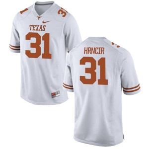 Kyle Hrncir Nike Texas Longhorns Youth Authentic Football Jersey  -  White